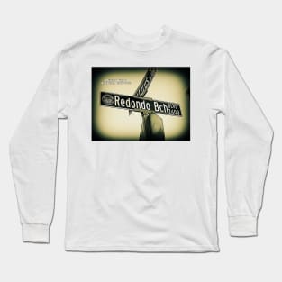 Redondo Beach Boulevard, Gardena, California by Mistah Wilson Long Sleeve T-Shirt